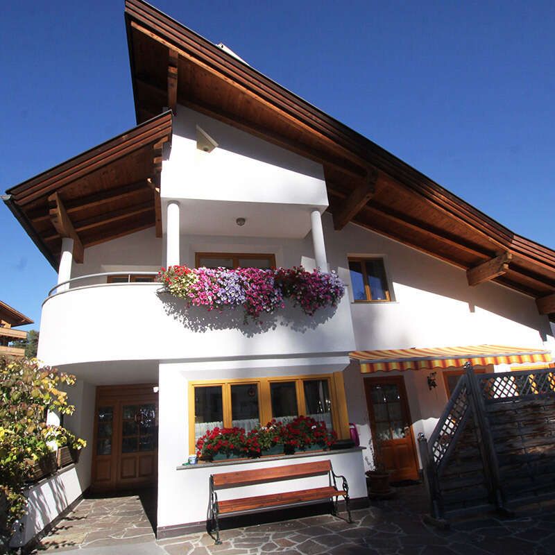 Hausansicht des Fergl’s Hof in Tirol
