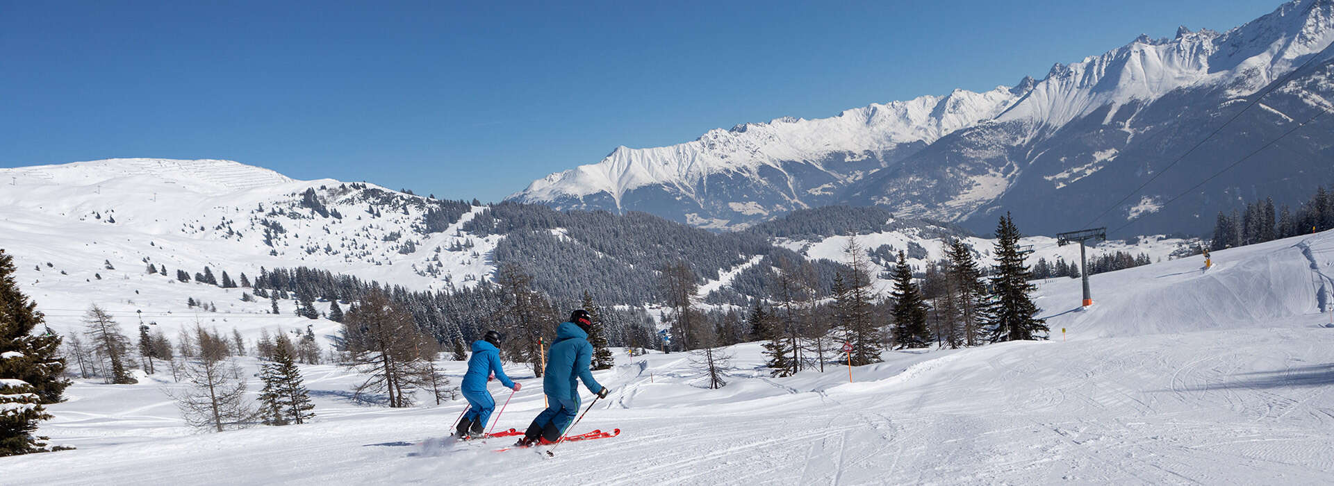 Skifahren im Skigebiet Serfaus Fiss Ladis